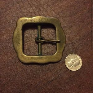 Vintage Brass Belt Buckle